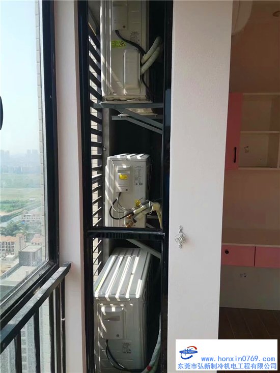 东莞全屋格力空调+空气能热水器安装己完工