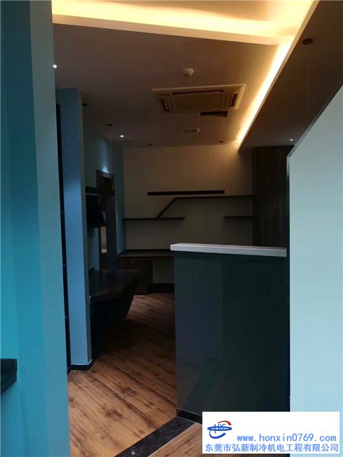 东莞商家展示厅餐厅中央空调安装案例