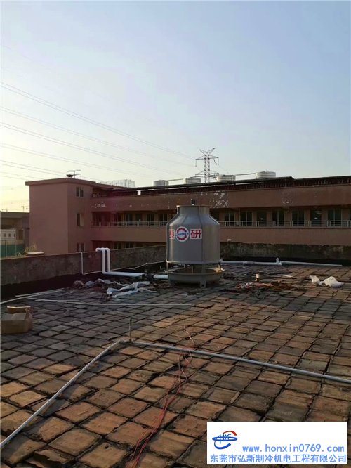 东莞厂房水冷机维修与冷却塔更换案例