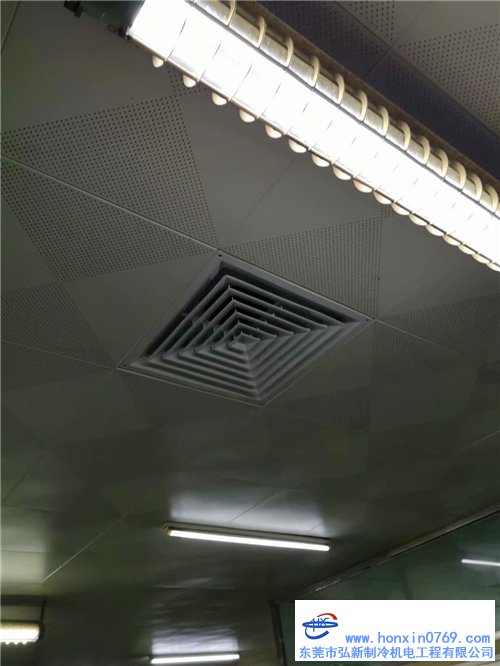 东莞厂房办公室格力中央空调安装案例