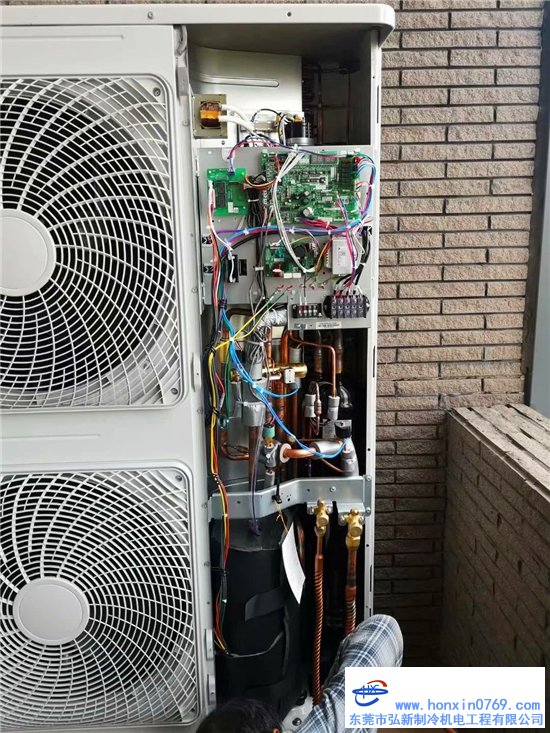 海信变频多联机中央空调安装案例